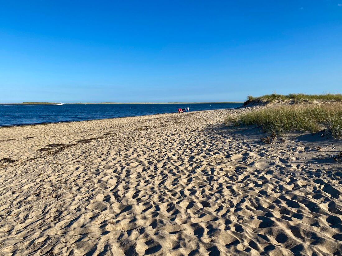 Lighthouse Beach sand in Chatham Massachusetts