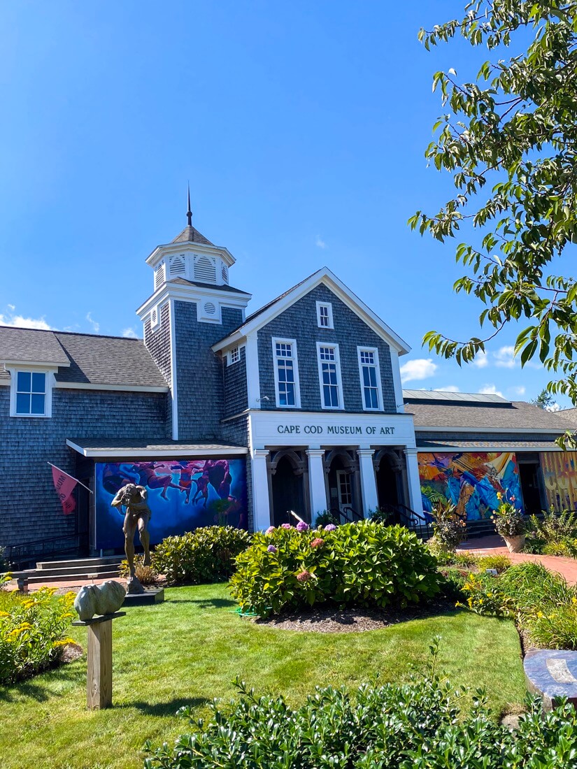 The Cape Cod Museum of Art in Dennis on Cape Cod in Massachusetts