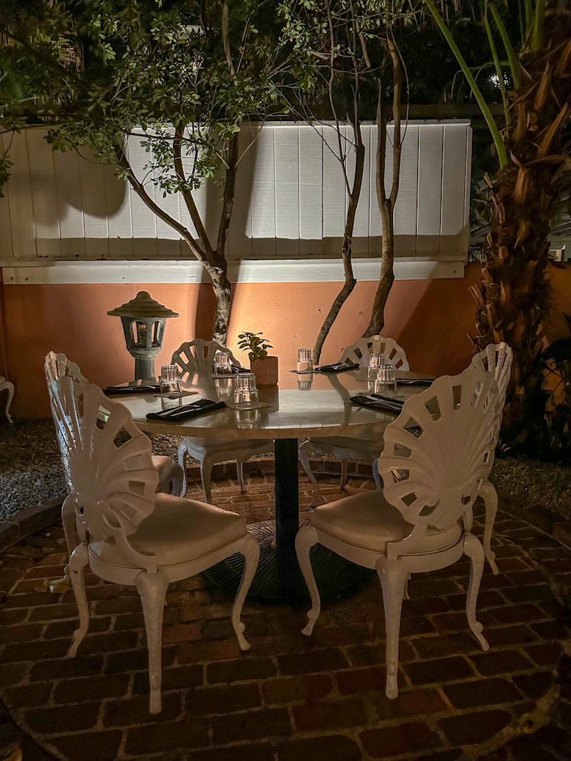 82 Queen Restaurant courtyard in Charleston