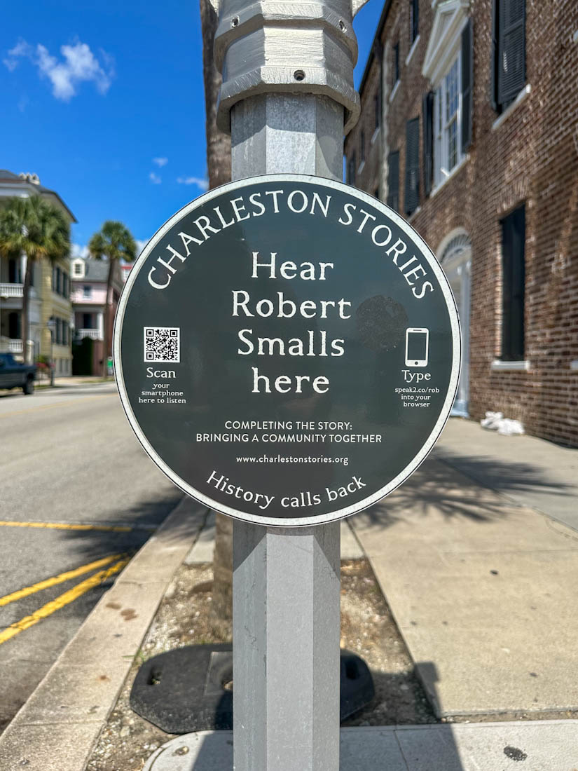 Charleston Stories Sign South Carolina