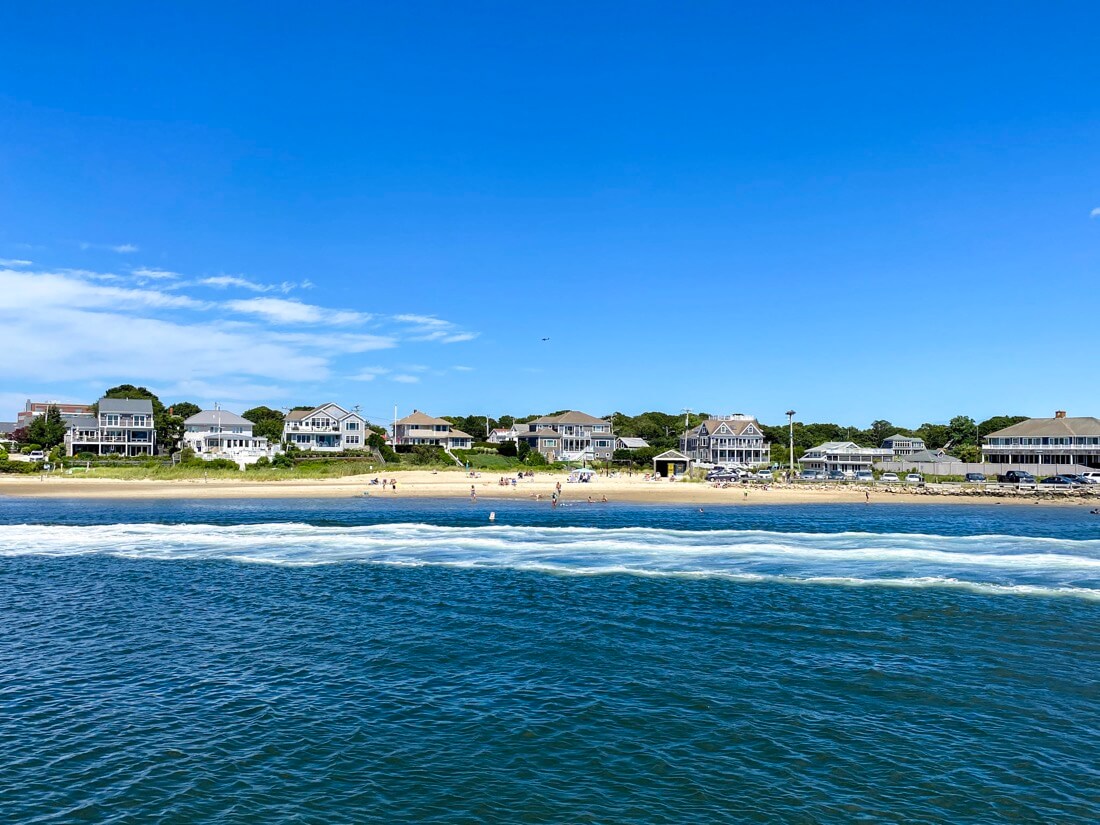 Bay View Street Beach in Yarmouth on Cape Cod Massachusetts