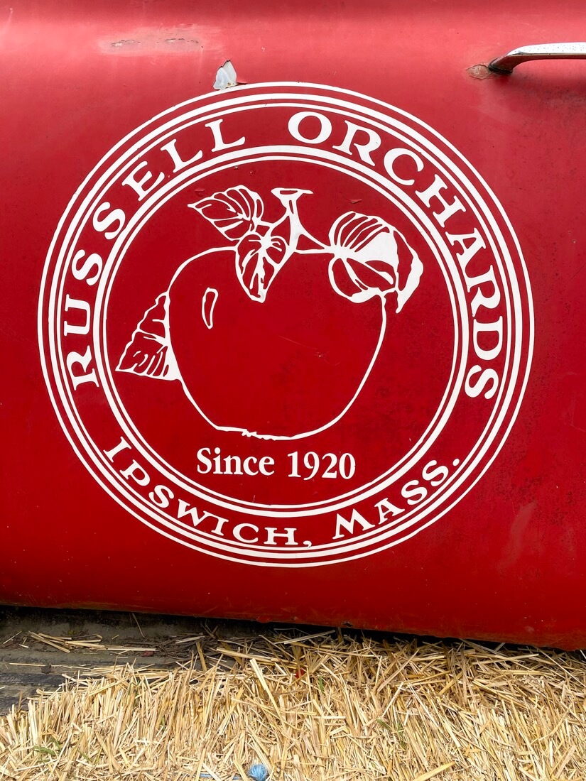Russell Orchards logo in Ipswich North Shore Massachusetts